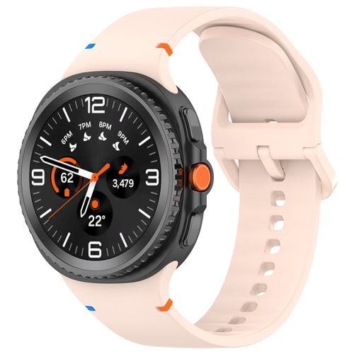 Curea pentru Samsung Galaxy Watch8 40mm, Techsuit Watchband (W079), roz pudra