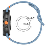 Curea pentru Samsung Galaxy Watch8 40mm, Techsuit Watchband (W079), bleumarin