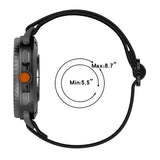 Curea pentru Samsung Galaxy Watch8 40mm, Techsuit Watchband (W080), albastru inchis