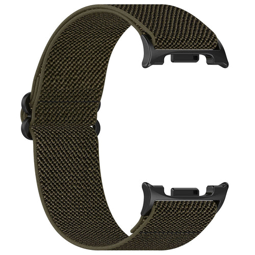 Curea pentru Samsung Galaxy Watch8 40mm, Techsuit Watchband (W080), verde inchis
