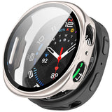 Husa smartwatch pentru Samsung Galaxy Watch8 44mm, Techsuit, metalic