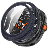 Husa smartwatch pentru Samsung Galaxy Watch8 Classic, Techsuit, bleumarin