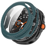 Husa smartwatch pentru Samsung Galaxy Watch8 Classic, Techsuit, verde inchis