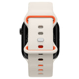 Curea pentru Apple Watch SE 40mm, Spigen Nano Pop (AMP09326), bej / portocaliu