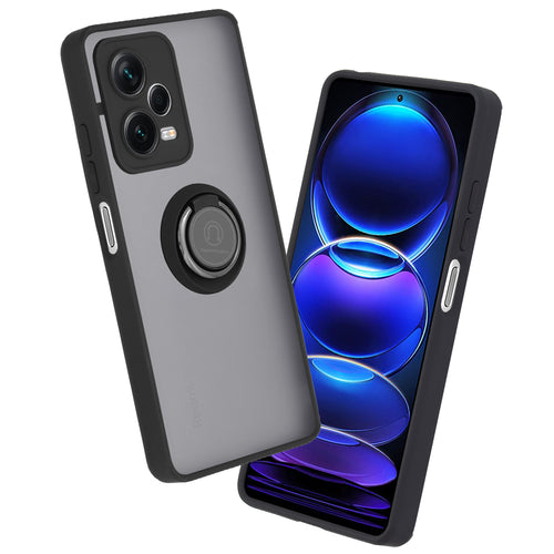 Husa pentru Xiaomi Redmi Note 12 Pro+, Techsuit Glinth, negru
