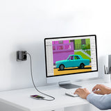 Incarcator retea UGREEN CD314 (90613), Outlet Extender, Incarcare rapida, 2x USB, Type-C, AC, 3680W, 13A, PD30W, 3A, QC4+, negru