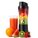 Techsuit Premium Mini portabil Blender nutriXGo (BP1), cu Type-C Cable, reincarcabil, 700ml, 20000rpm, 6000mAh, Negru