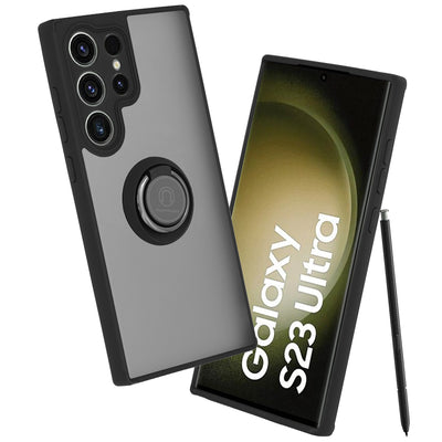 Husa pentru Samsung Galaxy S23 Ultra, Techsuit Glinth, negru