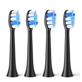 Bitvae Toothbrush Heads (GCS2), pentru Bitvae BVS2, x4, Negru