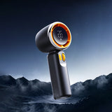 Techsuit Premium portabil Mini Fan (Z11), cu LED afisaj digital, USB-C reincarcabil, 100 Wind Speeds, Alb