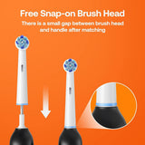 Bitvae Toothbrush Heads (SDR2), Gum Care, pentru Bitvae S2 BV SDR2, x4, Alb