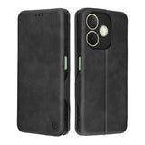 Husa pentru OPPO A5 Pro 5G, Techsuit Safe Wallet Plus, negru