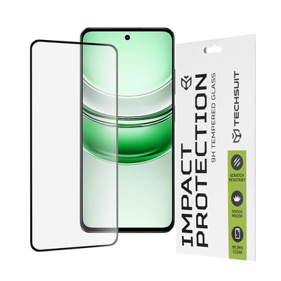 Folie de protectie pentru Realme C71, Techsuit 111D Full Cover / Full Glue Glass
