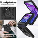 Husa pentru Motorola Razr 60 Ultra, Techsuit CamShield Series, negru