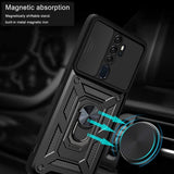 Husa pentru OPPO A5 4G, Techsuit CamShield Series, albastru