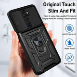 Husa pentru OPPO A5 4G, Techsuit CamShield Series, albastru