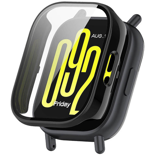 Husa smartwatch pentru Xiaomi Redmi Watch 5 Active, Techsuit, negru