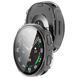 Husa smartwatch pentru Samsung Galaxy Watch8 44mm, Techsuit, transparenta