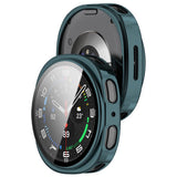 Husa smartwatch pentru Samsung Galaxy Watch8 40mm, Techsuit, verde inchis