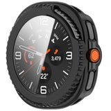 Husa smartwatch pentru Samsung Galaxy Watch8 Classic, Techsuit, negru mat