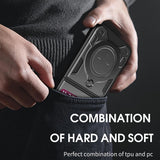 Husa pentru Motorola Razr 60 Ultra, Techsuit CamGuard Pro, negru