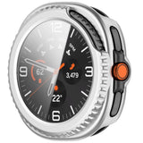 Husa smartwatch pentru Samsung Galaxy Watch8 Classic, Techsuit, gri