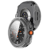 Husa smartwatch pentru Samsung Galaxy Watch8 Classic, Techsuit, transparenta