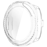 Husa smartwatch pentru Samsung Galaxy Watch8 Classic, Techsuit, transparenta