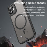 Husa pentru iPhone 12, Techsuit HaloFrost II MagSafe, mov