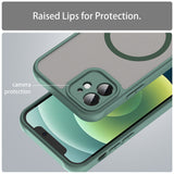 Husa pentru iPhone 12, Techsuit HaloFrost II MagSafe, mov