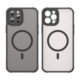 Husa pentru iPhone 12 Pro, Techsuit HaloFrost II MagSafe, mov