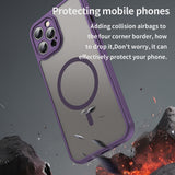 Husa pentru iPhone 12 Pro, Techsuit HaloFrost II MagSafe, mov