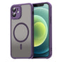 Husa pentru iPhone 12, Techsuit HaloFrost II MagSafe, mov