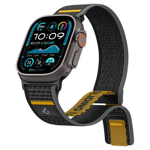 Curea pentru Apple Watch 6 44mm, Spigen Athlex Air (AMP09033), negru