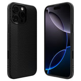 Husa pentru iPhone 16 Pro, Spigen Liquid Air T MagSafe (ACS09116), negru