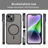 Husa pentru iPhone 13, Techsuit HaloFrost II MagSafe, mov