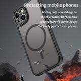 Husa pentru iPhone 13, Techsuit HaloFrost II MagSafe, mov