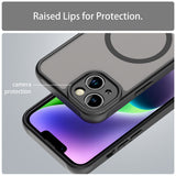 Husa pentru iPhone 13, Techsuit HaloFrost II MagSafe, mov