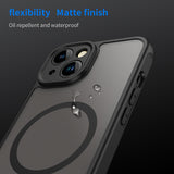 Husa pentru iPhone 13, Techsuit HaloFrost II MagSafe, mov