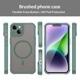 Husa pentru iPhone 13, Techsuit HaloFrost II MagSafe, mov