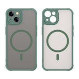 Husa pentru iPhone 13, Techsuit HaloFrost II MagSafe, mov