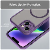 Husa pentru iPhone 13, Techsuit HaloFrost II MagSafe, mov
