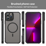 Husa pentru iPhone 13 Pro, Techsuit HaloFrost II MagSafe, mov