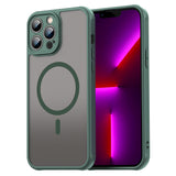 Husa pentru iPhone 13 Pro, Techsuit HaloFrost II MagSafe, mov