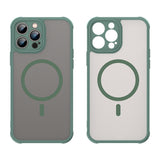 Husa pentru iPhone 13 Pro, Techsuit HaloFrost II MagSafe, mov