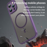Husa pentru iPhone 13 Pro, Techsuit HaloFrost II MagSafe, mov