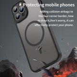 Husa pentru iPhone 13 Pro Max, Techsuit HaloFrost II MagSafe, mov