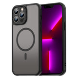 Husa pentru iPhone 13 Pro Max, Techsuit HaloFrost II MagSafe, mov