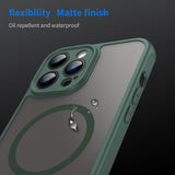 Husa pentru iPhone 13 Pro Max, Techsuit HaloFrost II MagSafe, mov