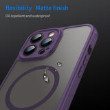 Husa pentru iPhone 13 Pro Max, Techsuit HaloFrost II MagSafe, mov